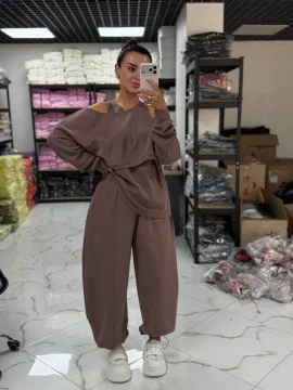 Жіночий костюм МАЙЛІ Brown